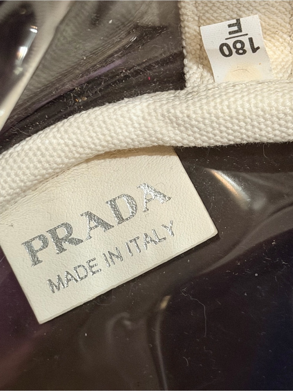 Prada bag with Drawstring Dust Bag with Logo. Pouch and strap plus authenticity. - Picture 5 of 10
